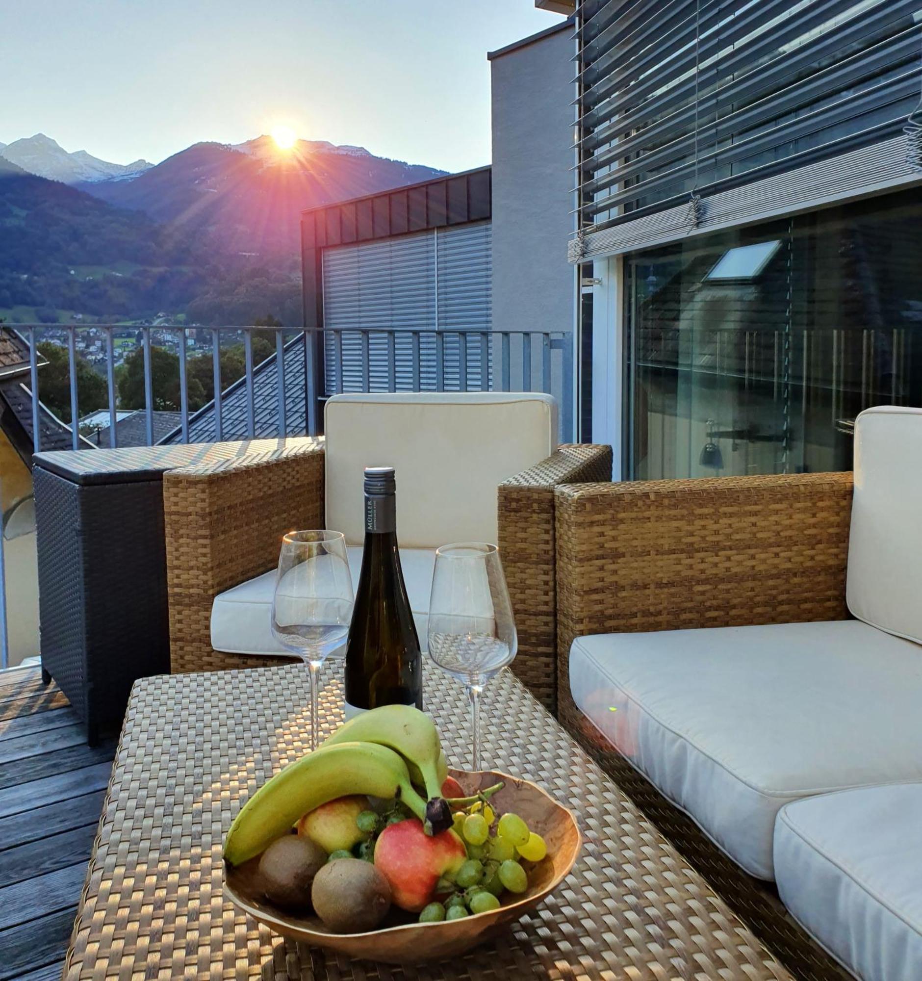 Adler Alpen Apartments Schruns Dış mekan fotoğraf