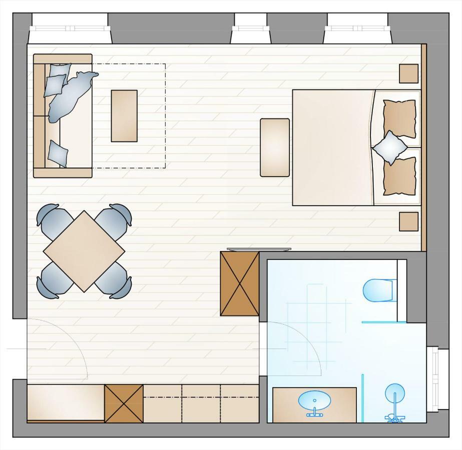 Adler Alpen Apartments Schruns Dış mekan fotoğraf